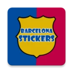 barcelona stickers android application logo